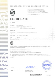 Certificate ESČ