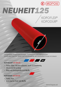 Neuheit 125 - KOPOFLEX®, KOPODUR®